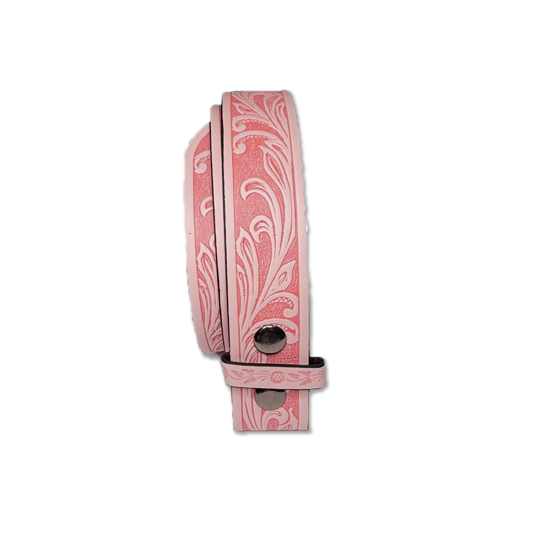 PInk Western Belt Strap