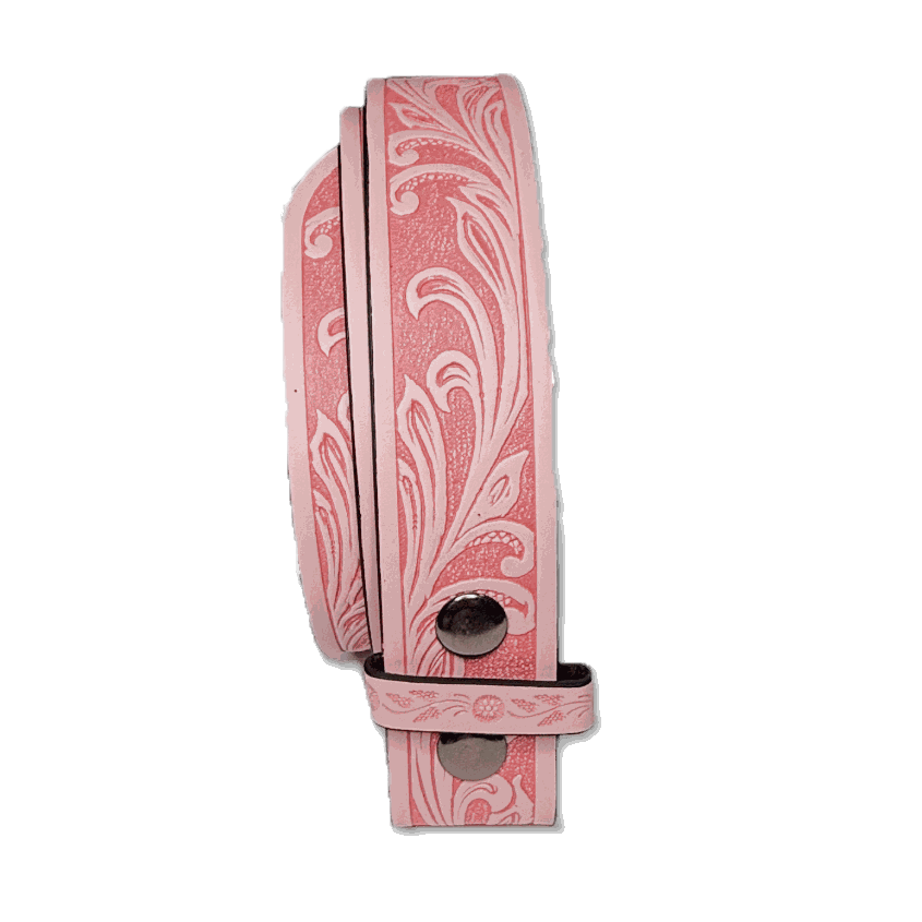 PInk Western Belt Strap