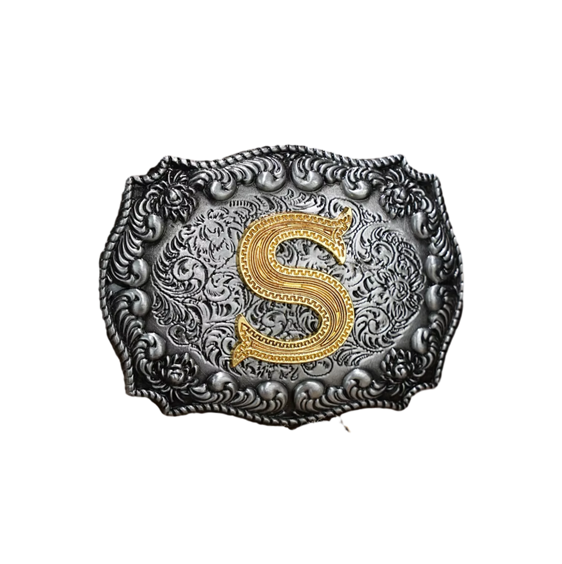 S Initial Belt Buckle