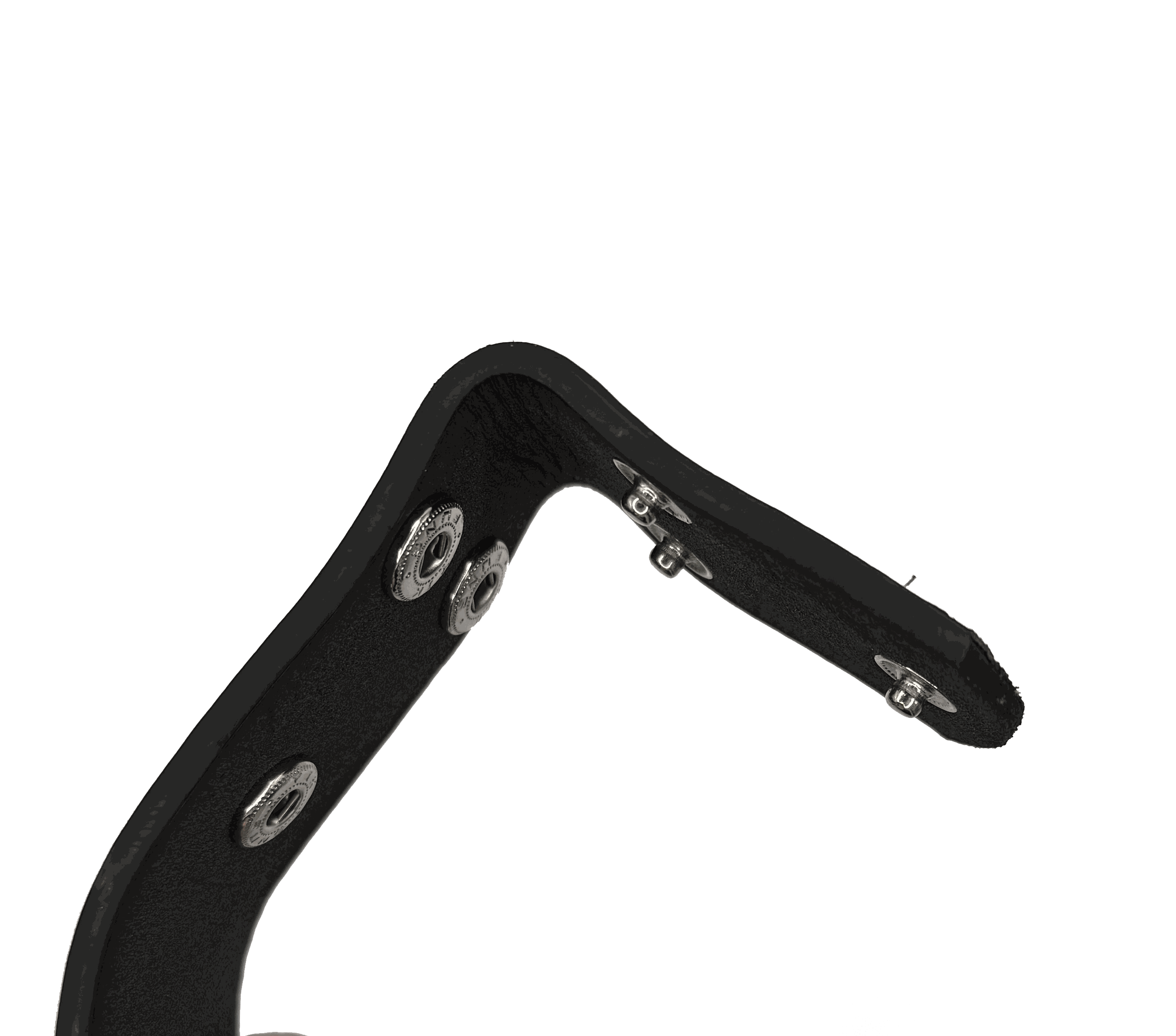 Shadowbloom indie sleaze black faux leather belt.